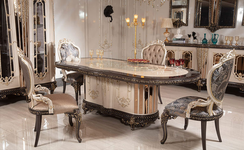 batur klasik yemek odasi takimi 3