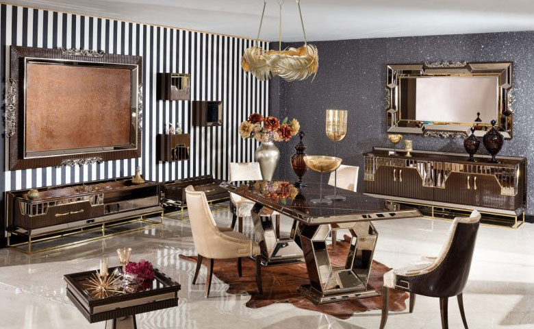 zanetta klasik yemek odasi takimi 3